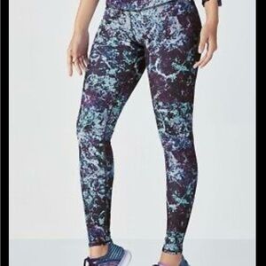 Fabletics Tidepool Print Salar Leggings Size Medium